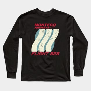 MONTEGO AIRWAYS FLIGHT 828 Long Sleeve T-Shirt